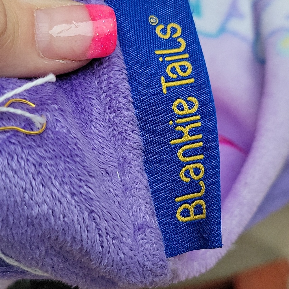 Blankie tails unicorn Mermaid blanket - Picture 3 of 3